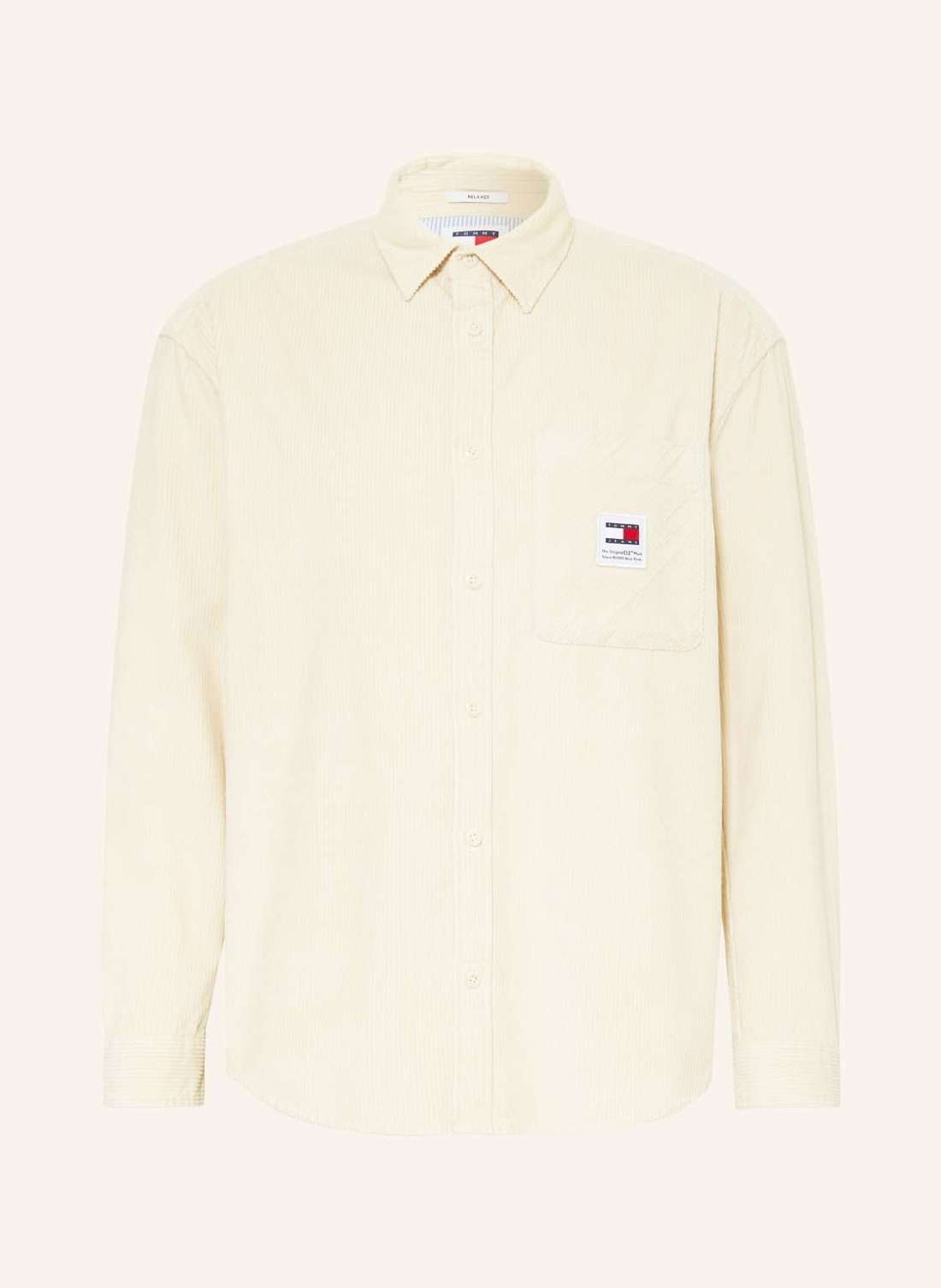 Вельветовая рубашка свободного кроя