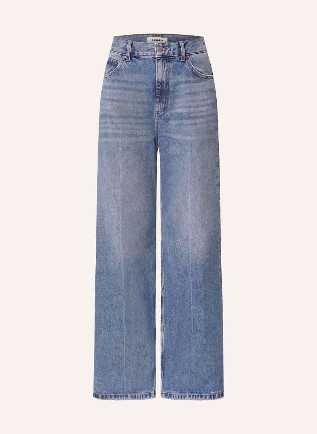 Прямые джинсы