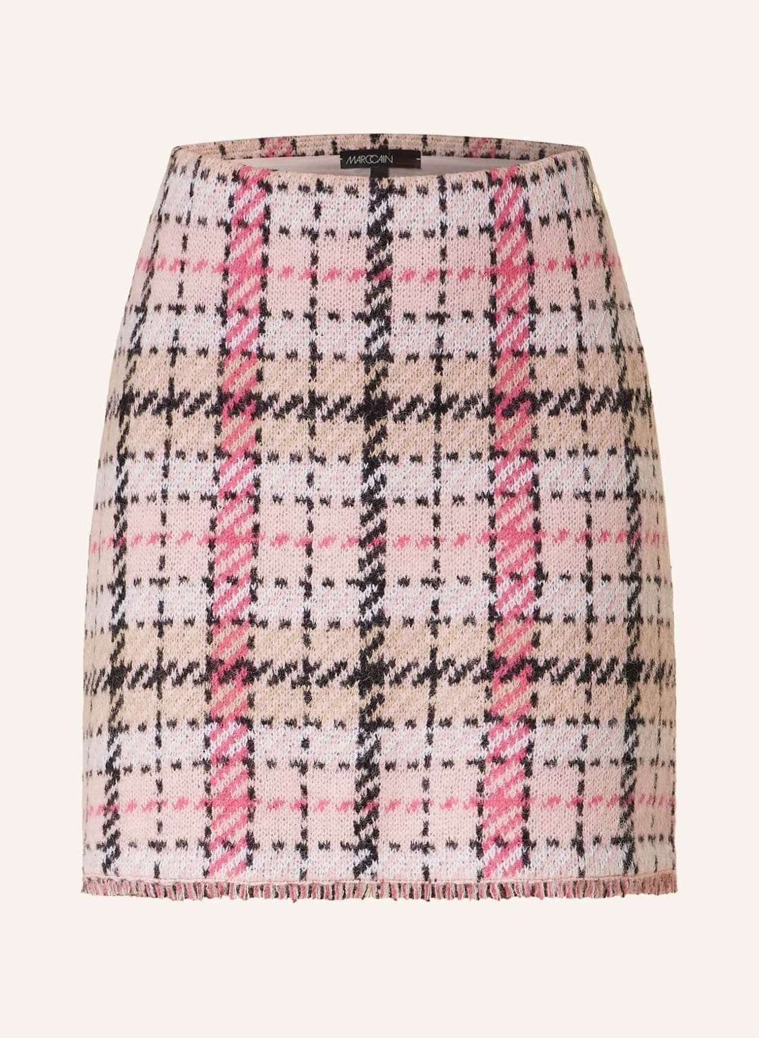 Вязаная юбка из альпаки