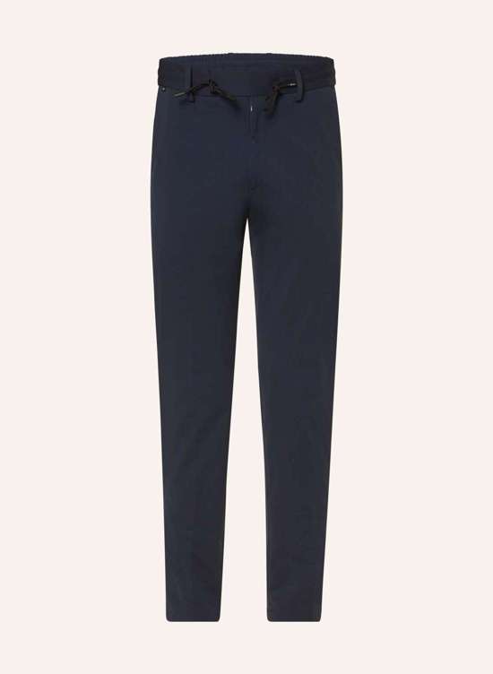 Костюмные брюки приталенного кроя из трикотажа GENIUSJ