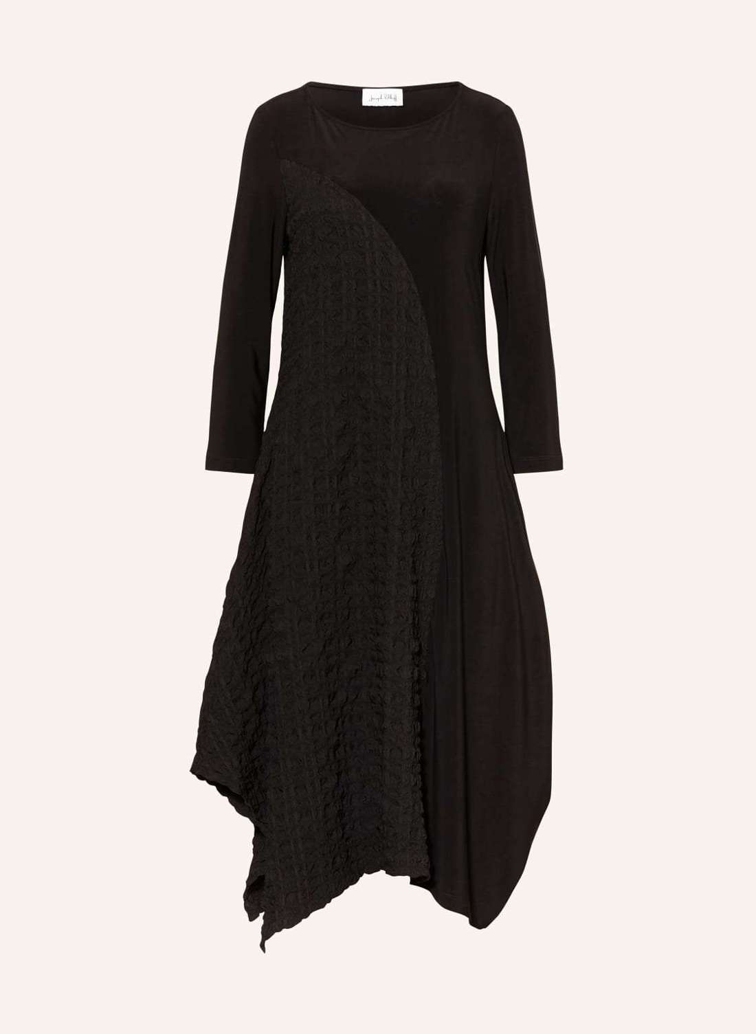 Платье из разных материалов