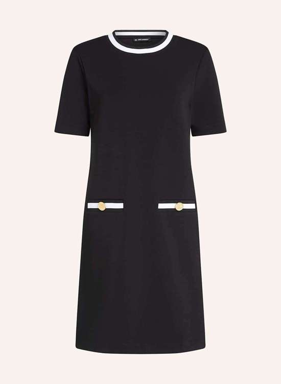 KARL ESSENTIAL T-SHIRT-KLEID