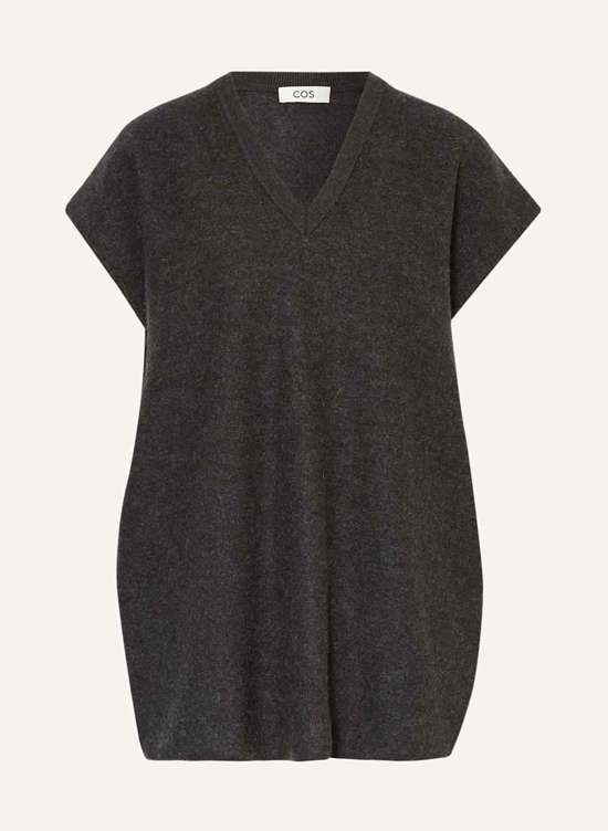 Жилет-свитер оверсайз