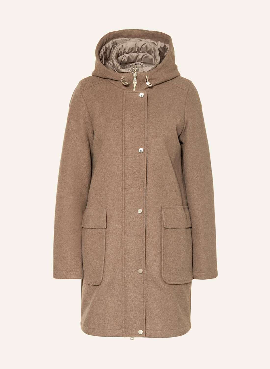 Пальто со съемной панелью