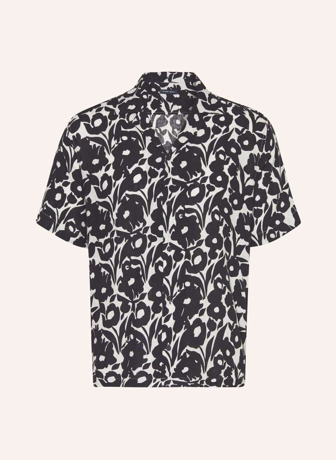 Комфортная курортная рубашка из льна ROBERTO