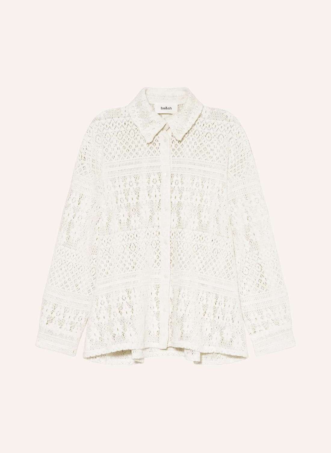 Кружевная блузка-рубашка BARNABE