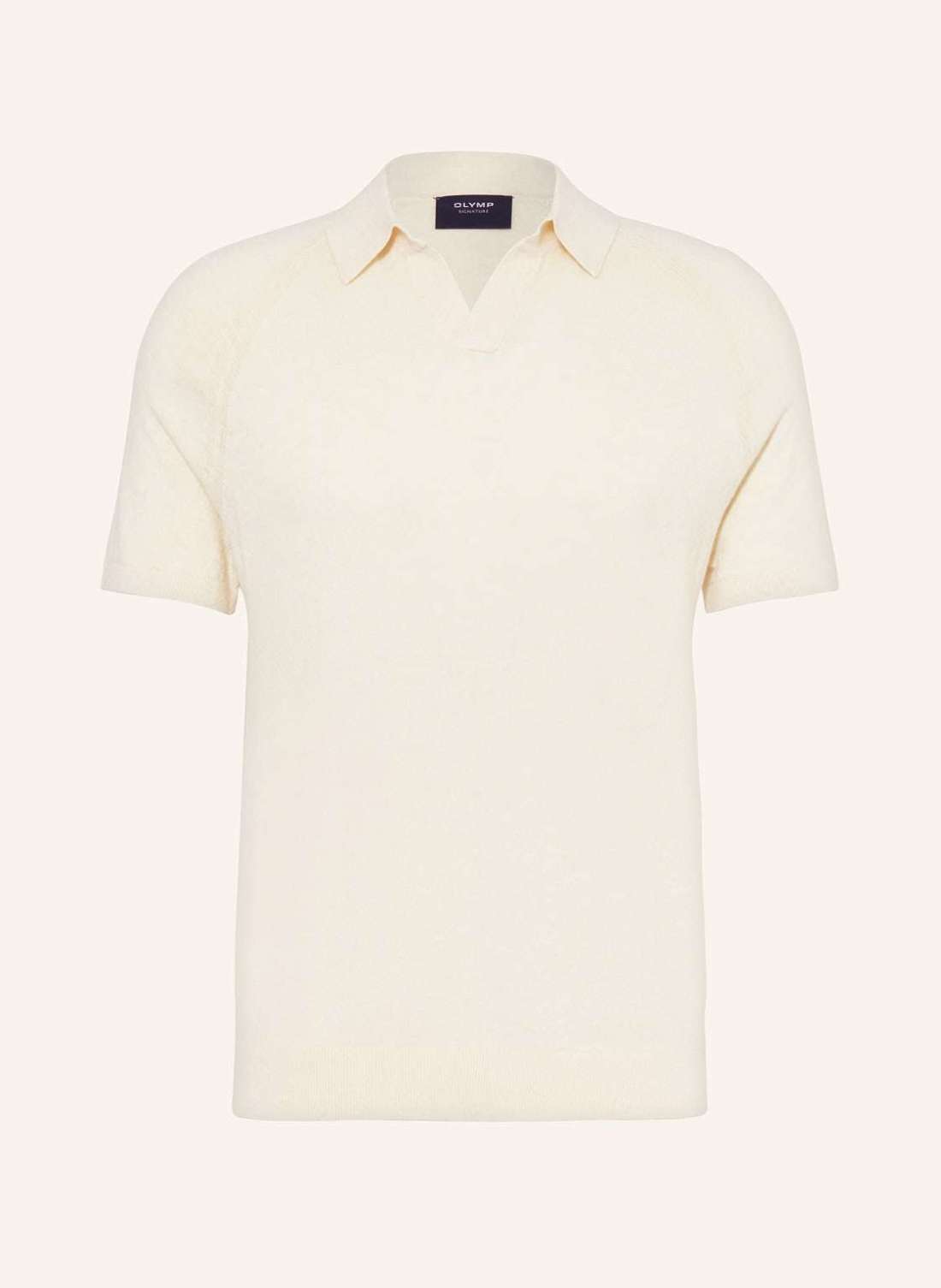 Вязаная рубашка-поло