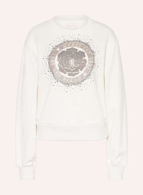 Свитшот с драгоценными камнями