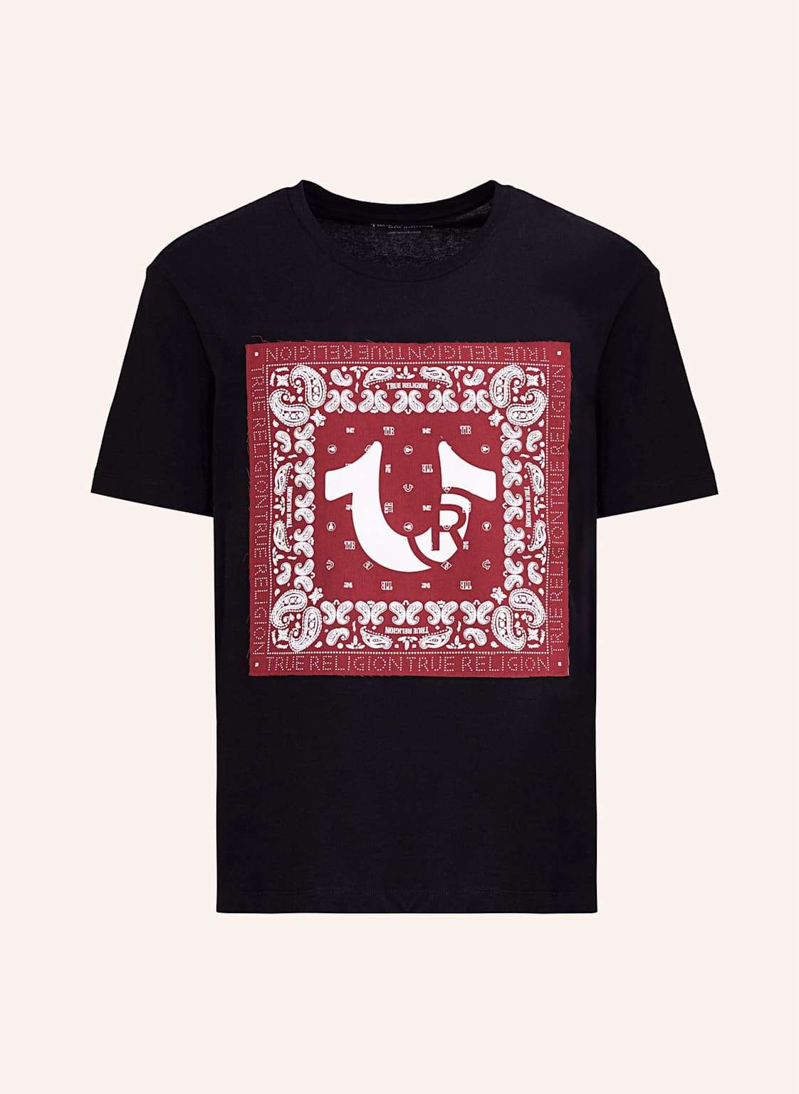 Футболка PAISLEY TWILL APPLIQUE
