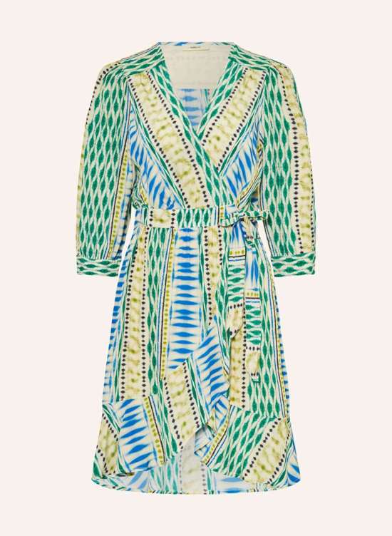 Платье с запахом и рукавами 3/4. CAROL