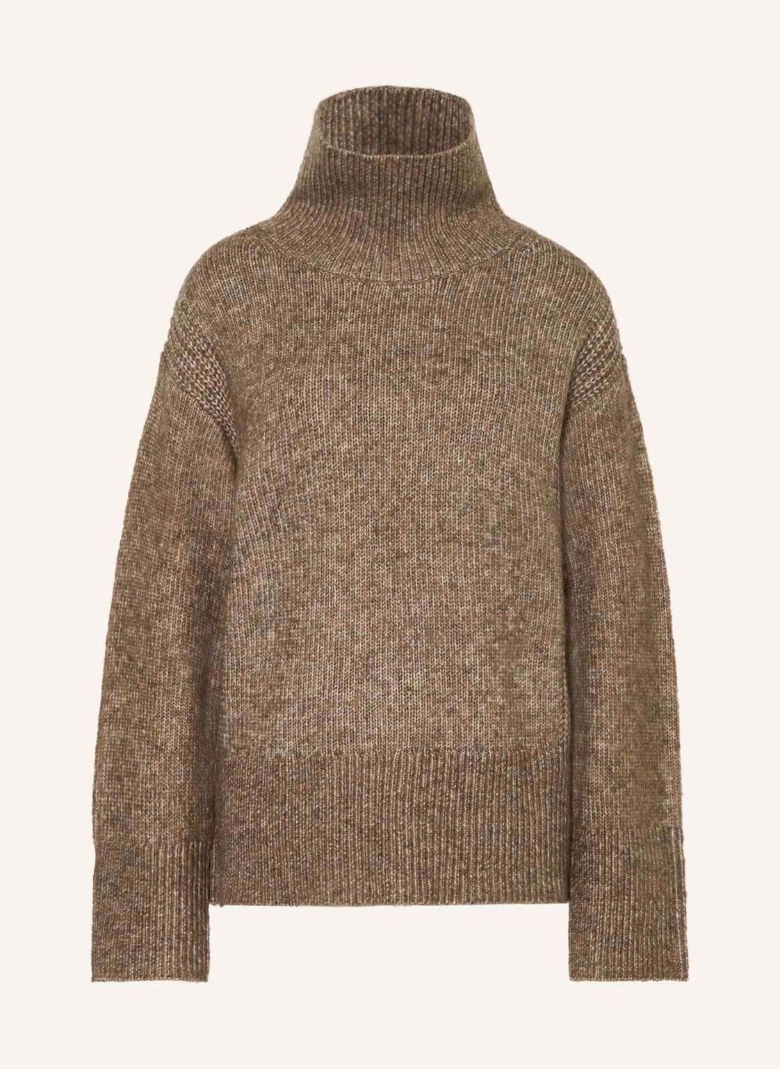 Пуловер с воротником стойкой