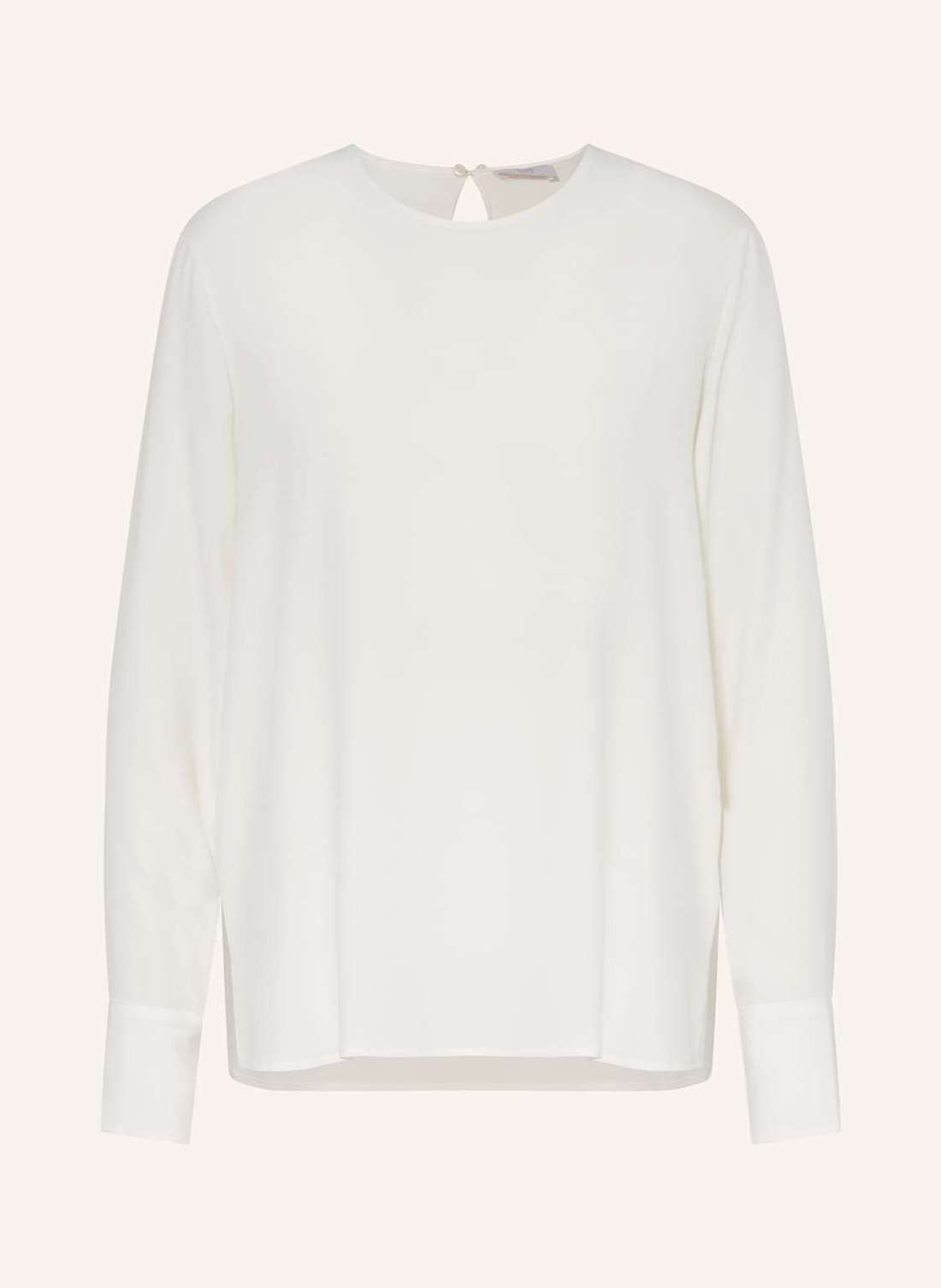 Блузка-рубашка из шелка