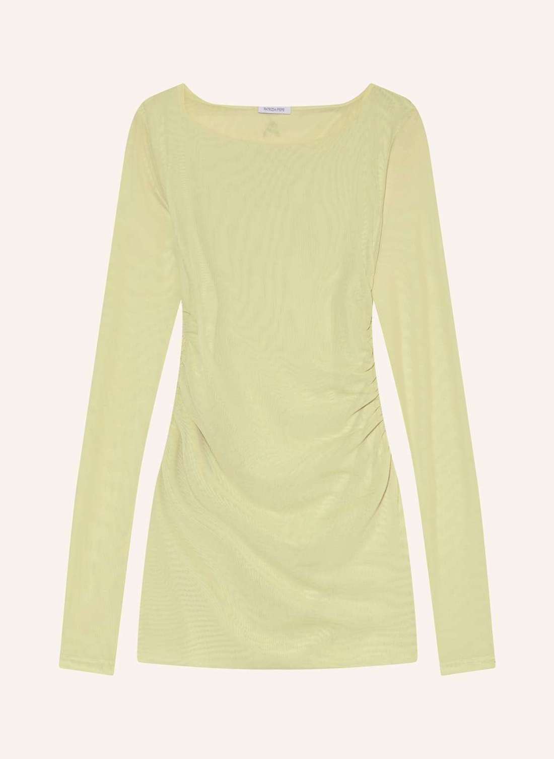 Лонгслив из сетки.