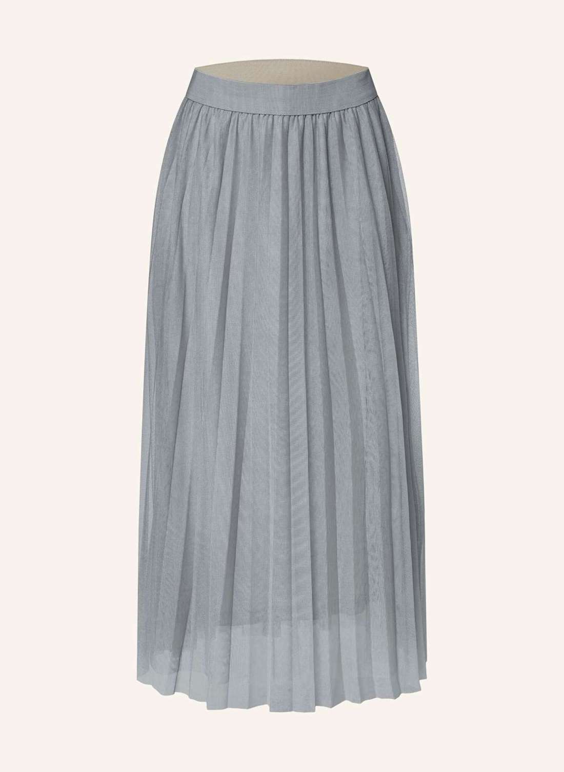 Юбка из тюля со складками