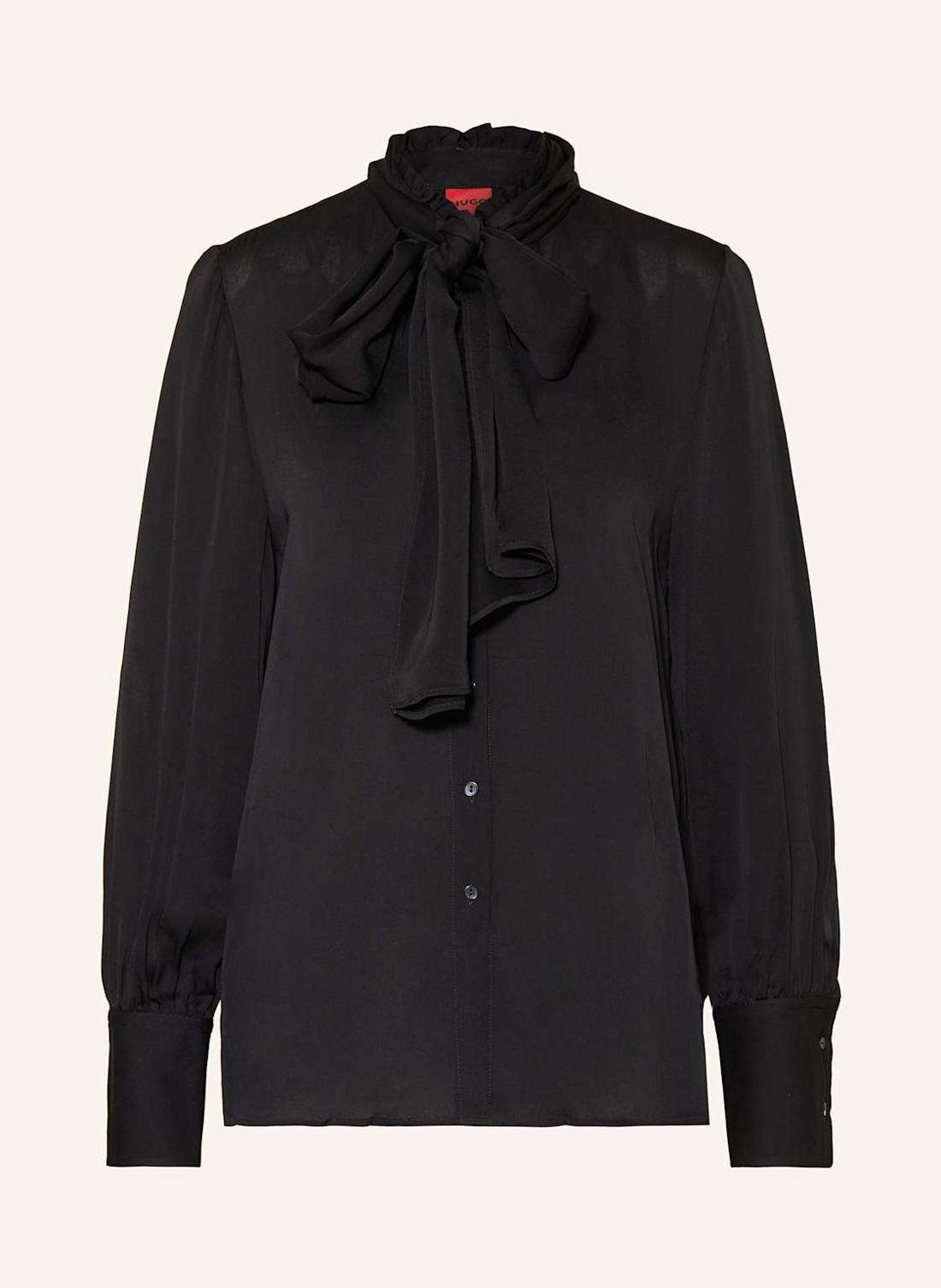 Блузка с завязками на воротнике EDUNIA