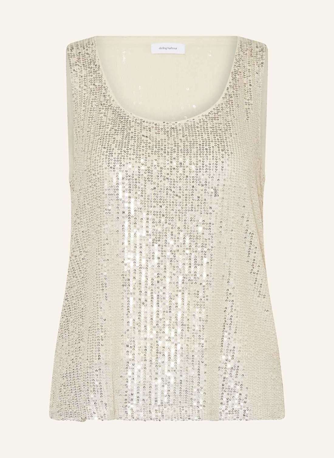 Топ с пайетками