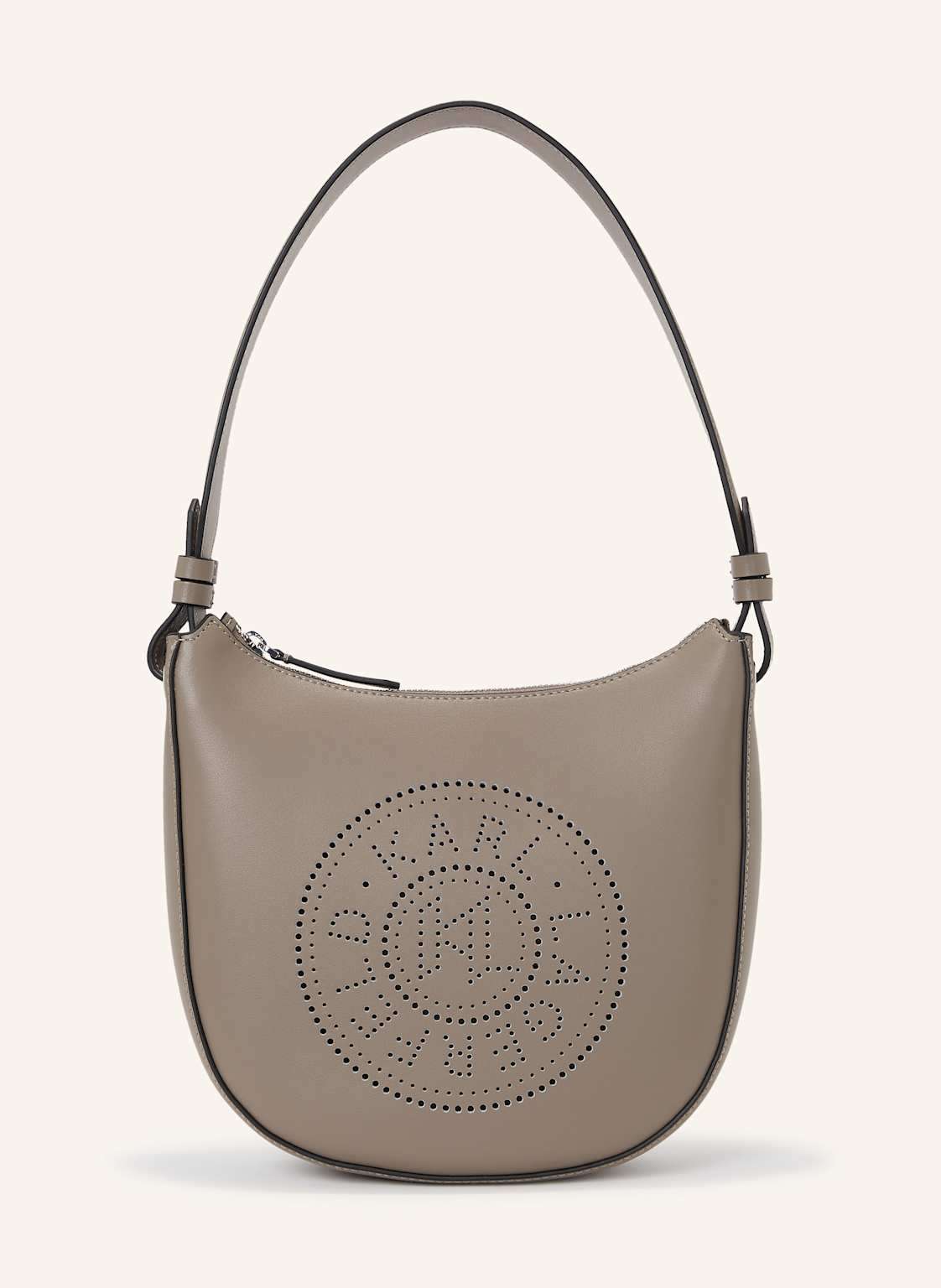 K/CIRCLE MOND-SCHULTERTASCHE MIT LOCHMUSTER