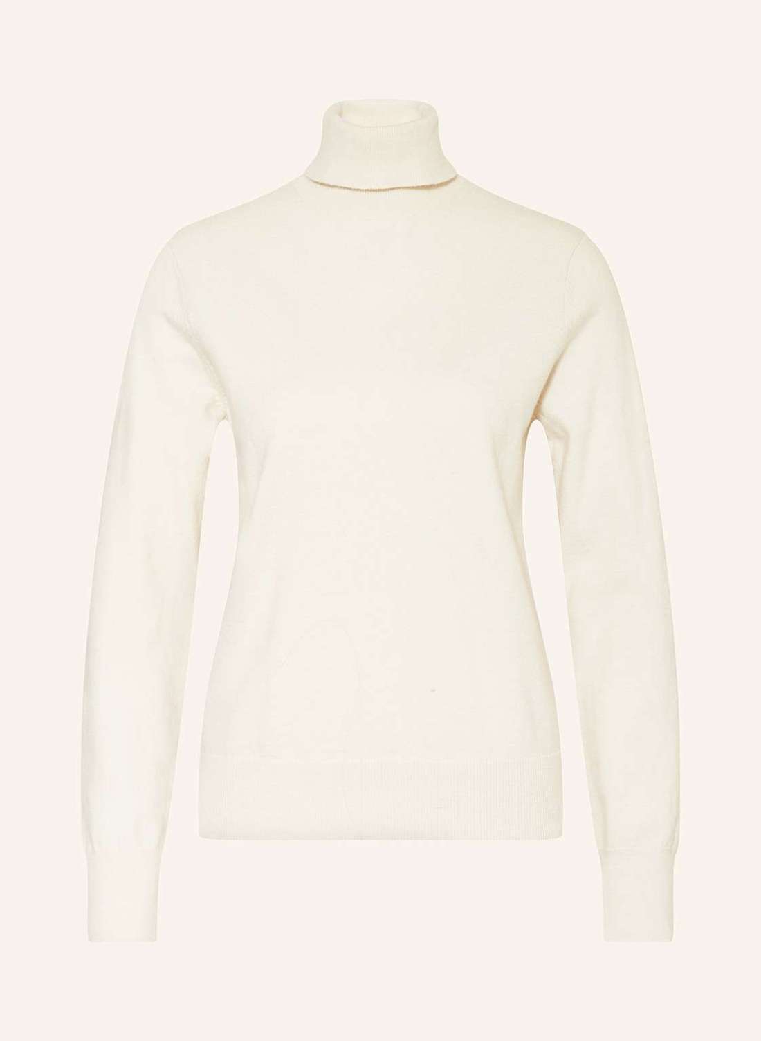 Пуловер с высоким воротником