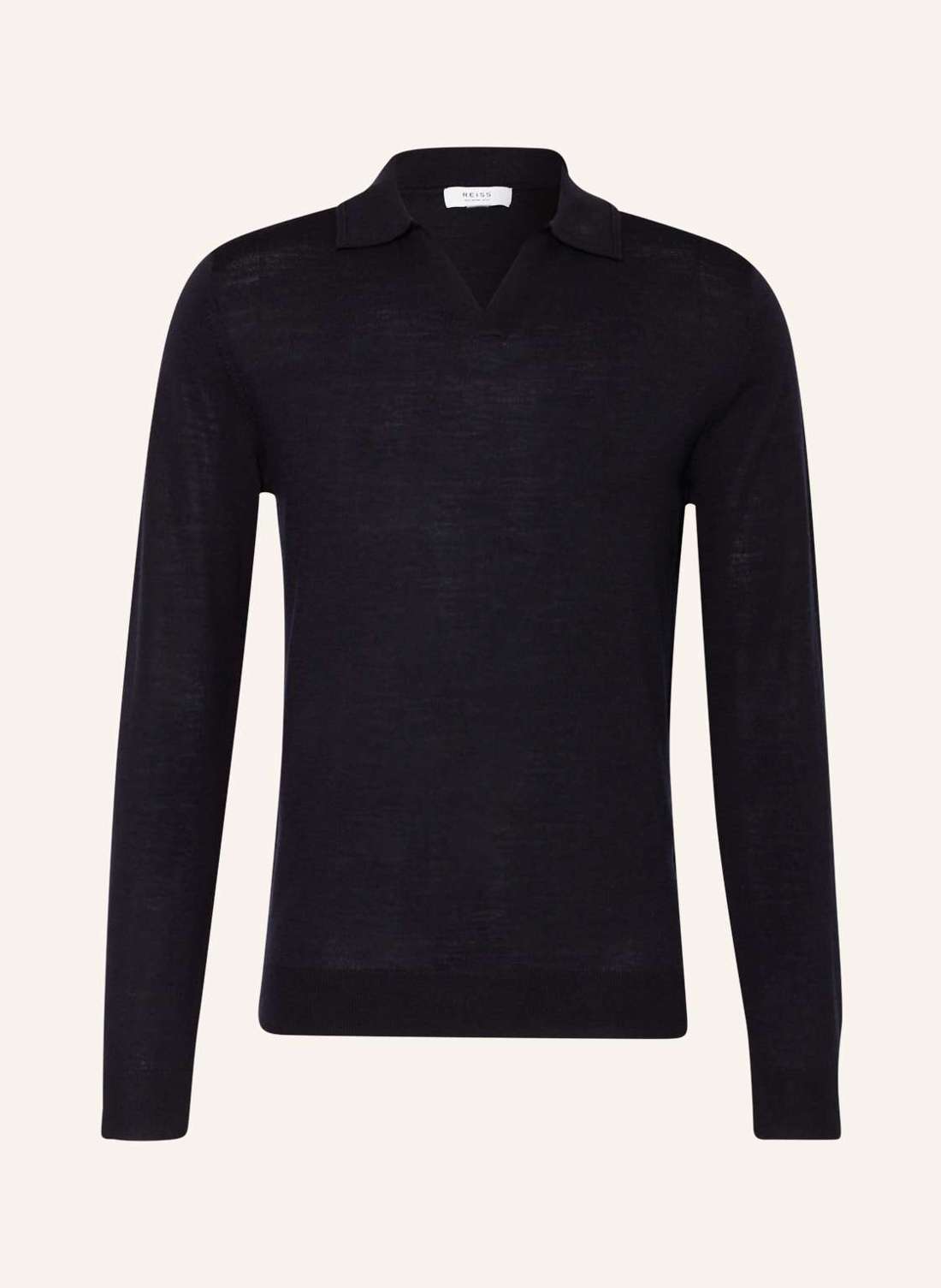 Трикотажная рубашка поло приталенного кроя MILBURN