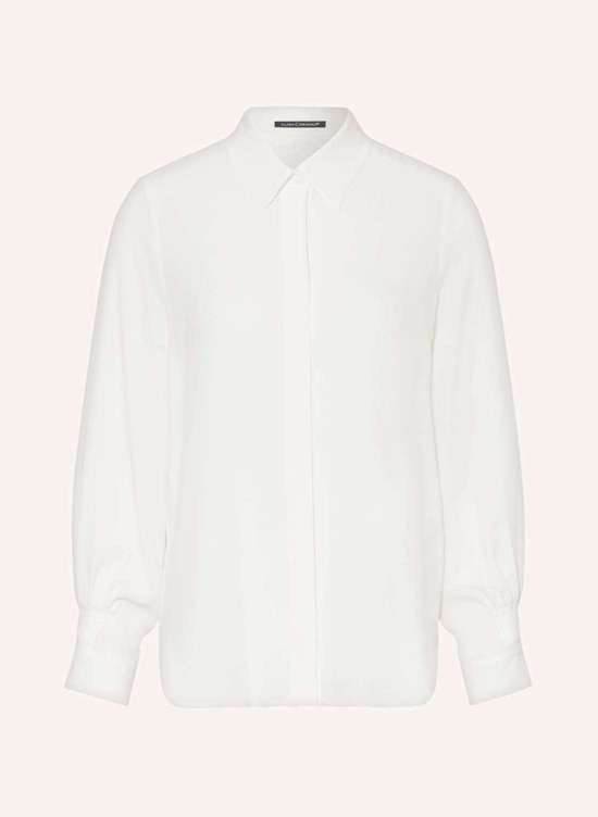 Блуза-рубашка из шелка