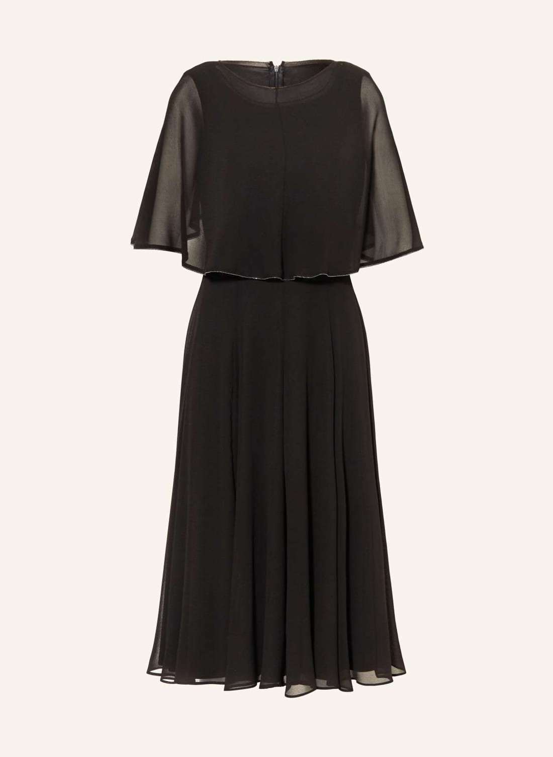 Коктейльное платье с декоративными бусинами