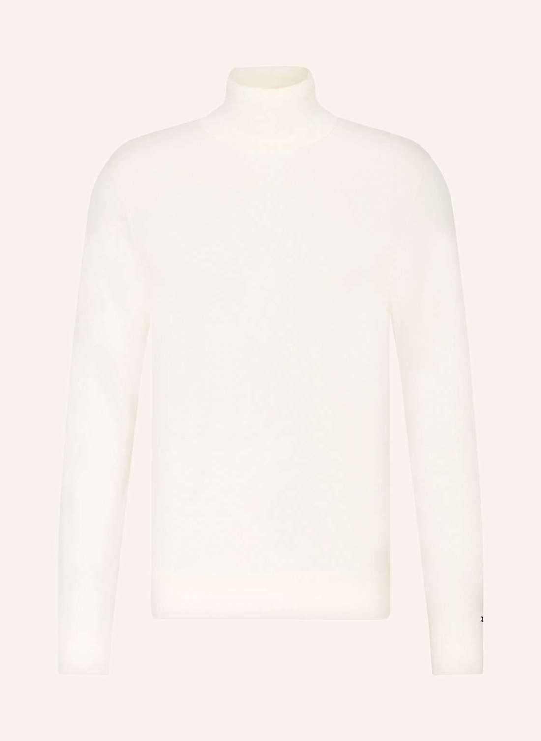 Пуловер с высоким воротником