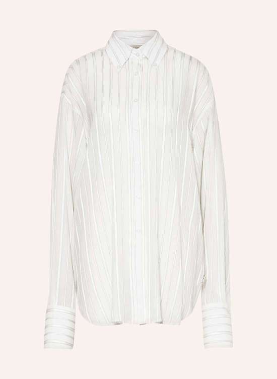 Блузка-рубашка оверсайз