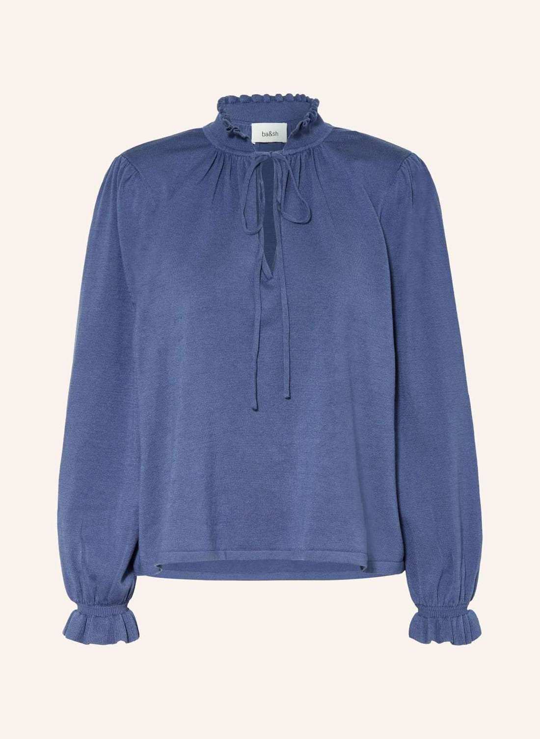 Свитер с рюшами SISOL