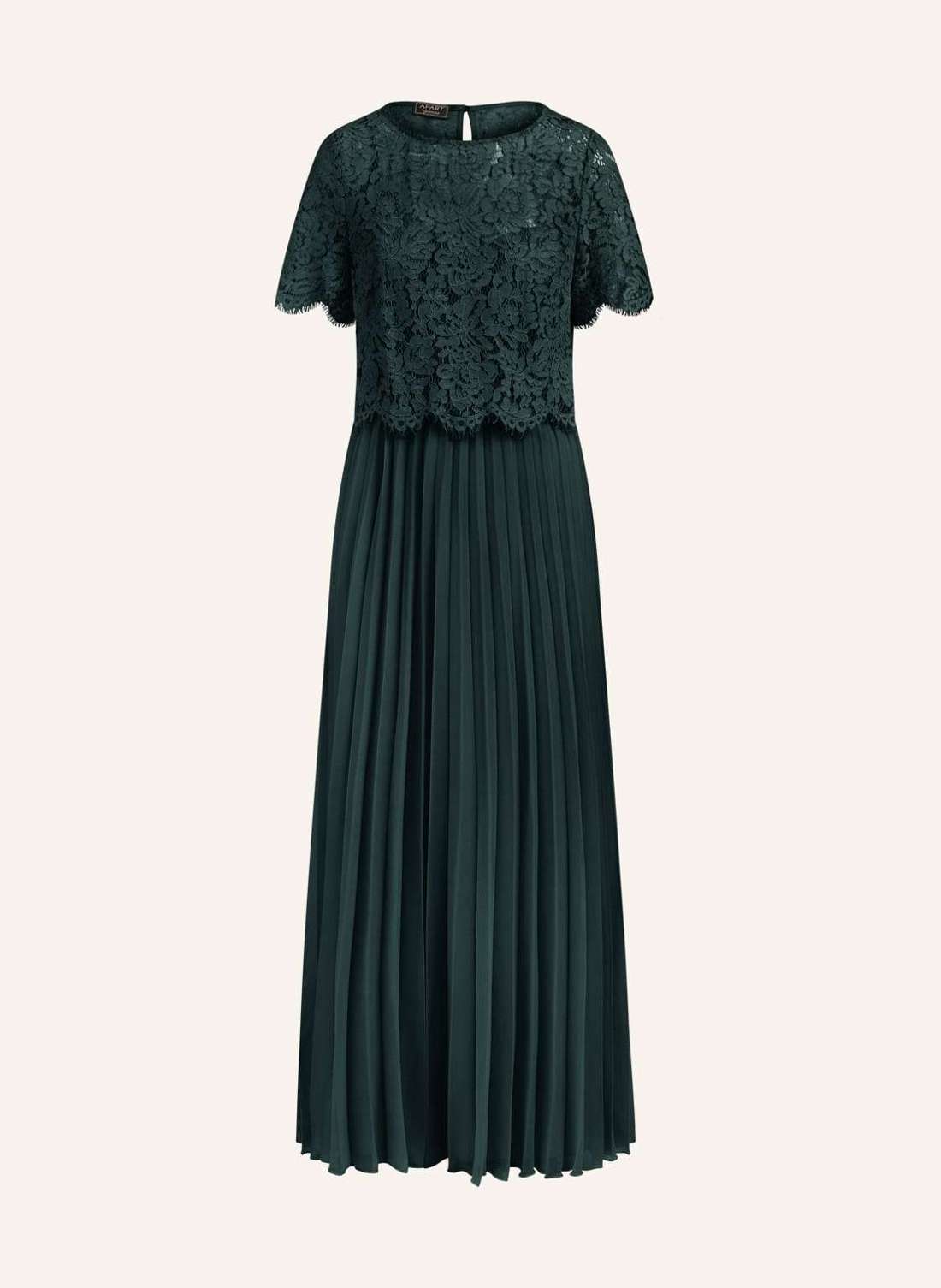 Вечернее платье с кружевным жакетом