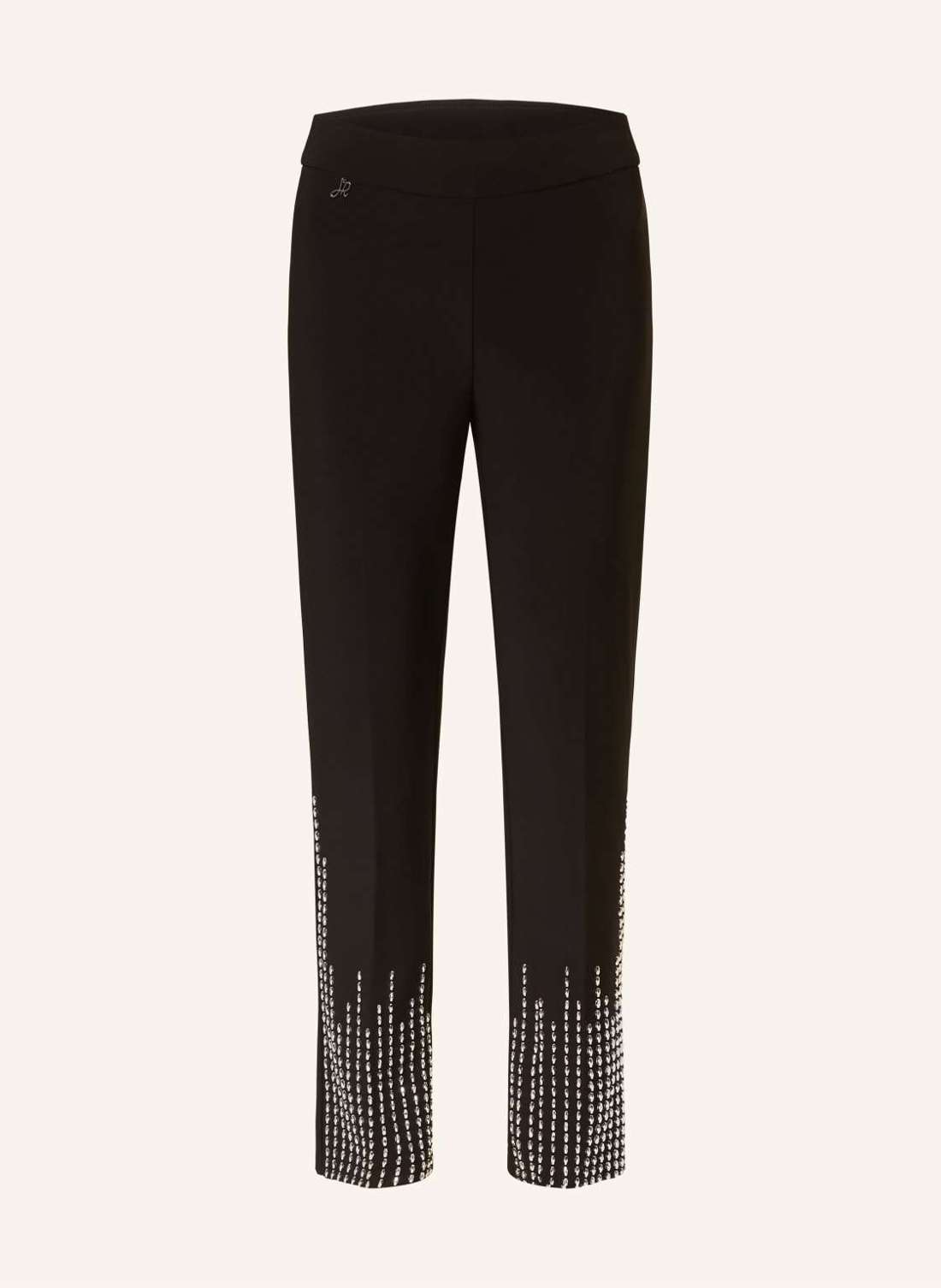 Брюки с драгоценными камнями