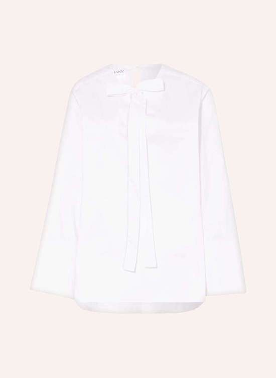 Блузка с завязками на воротнике EVELYN ELACITIN