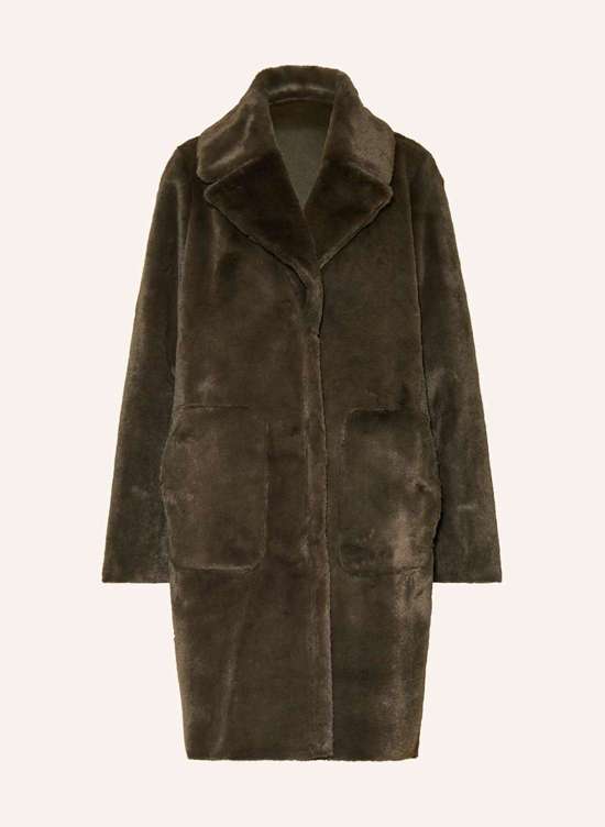 Шуба из искусственного меха