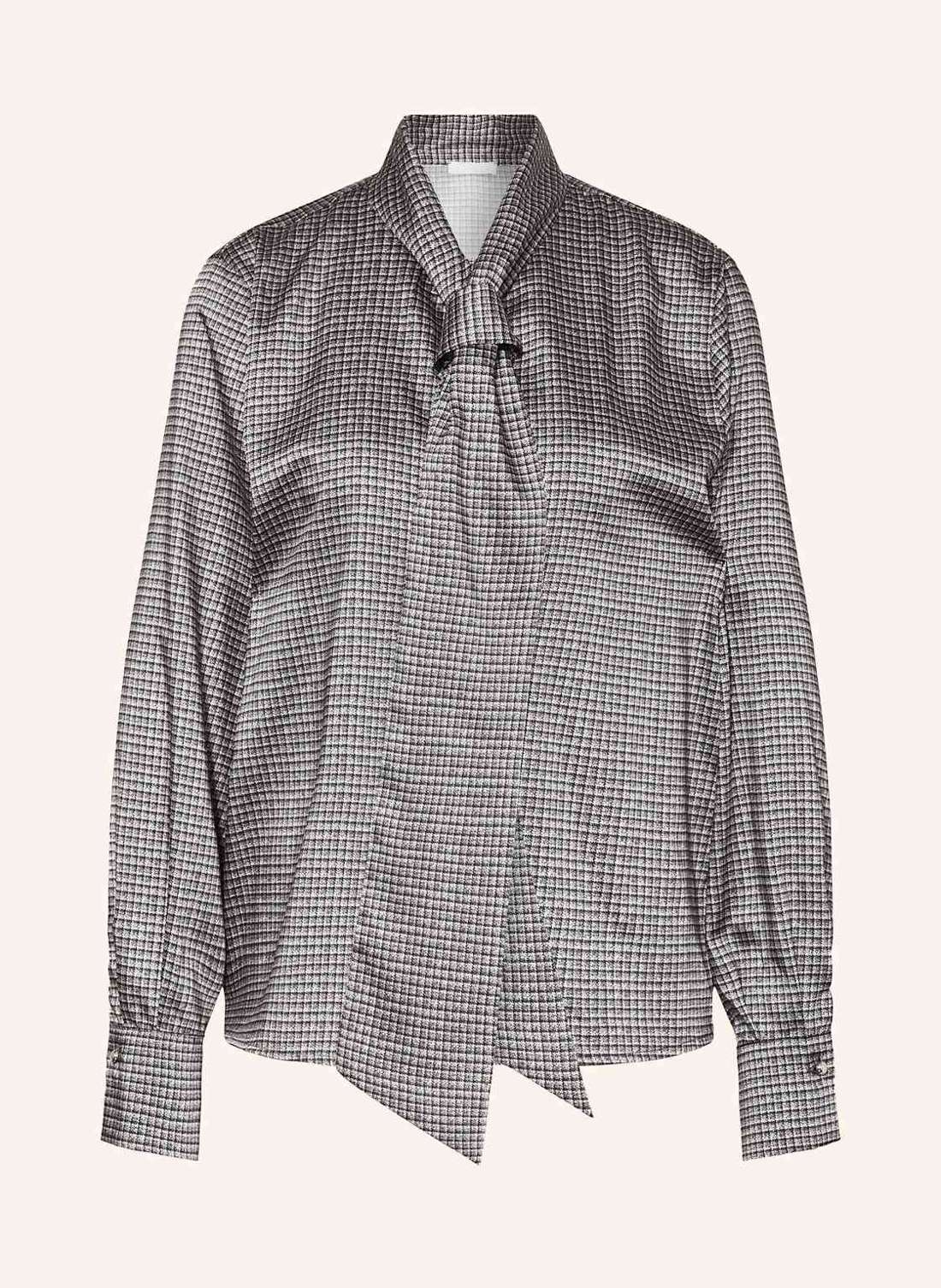 Блузка с завязками на воротнике