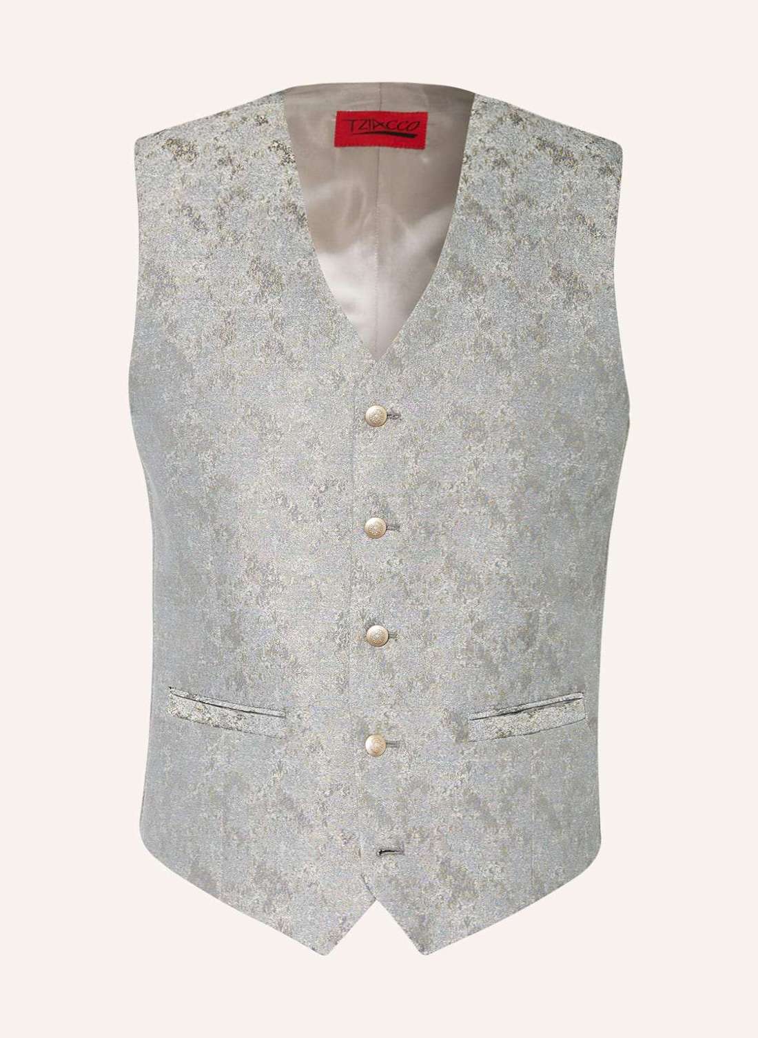 Костюмный жилет очень узкого кроя