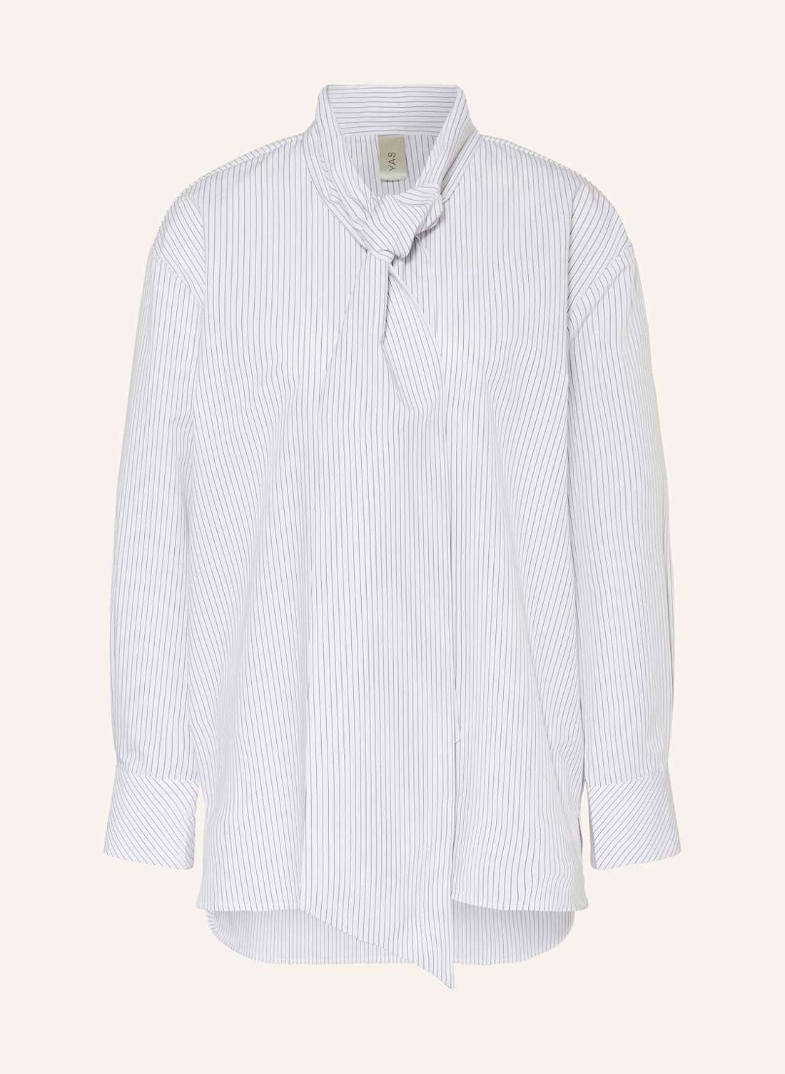 Блузка с завязками на воротнике