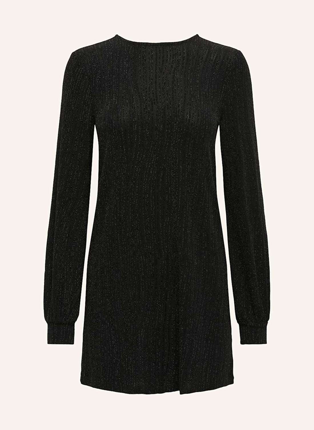 Платье из блестящей пряжи