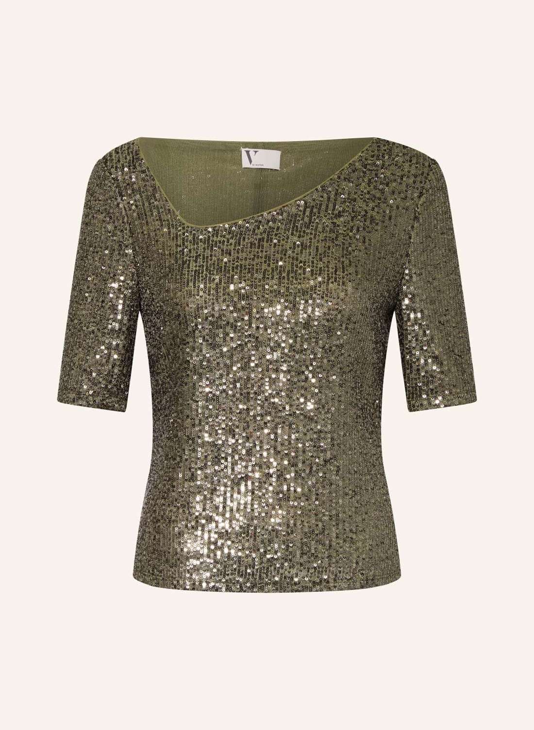 Футболка с пайетками