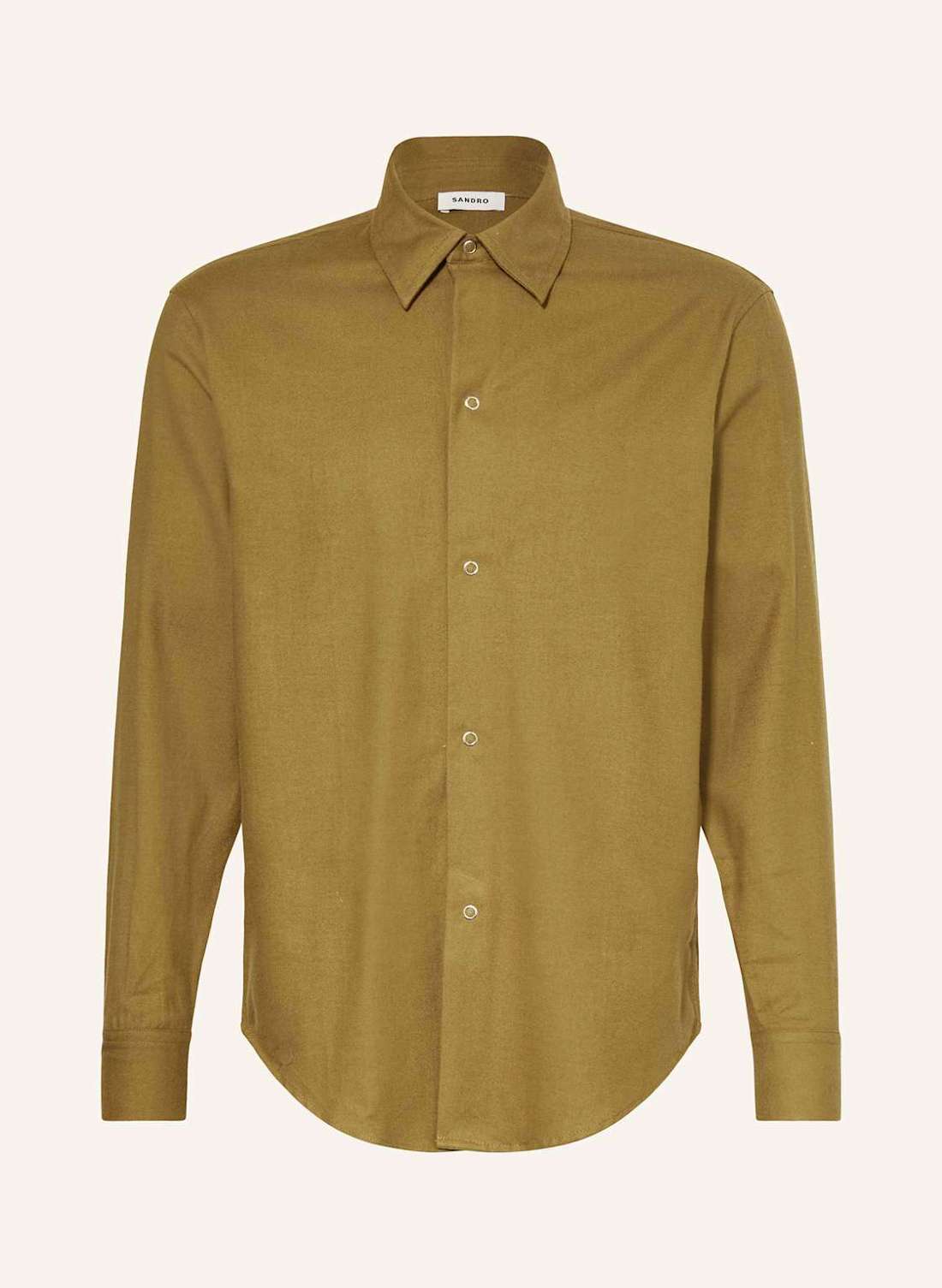 Комфортная посадка фланелевой рубашки