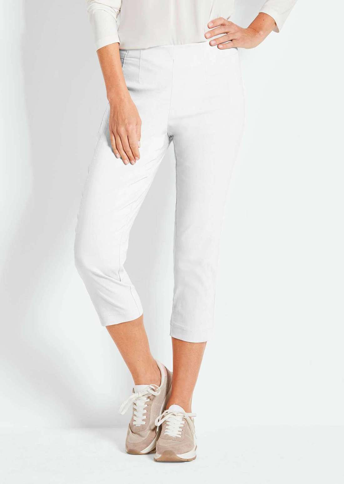 Суперэластичные брюки без застежки 7/8 Louisa