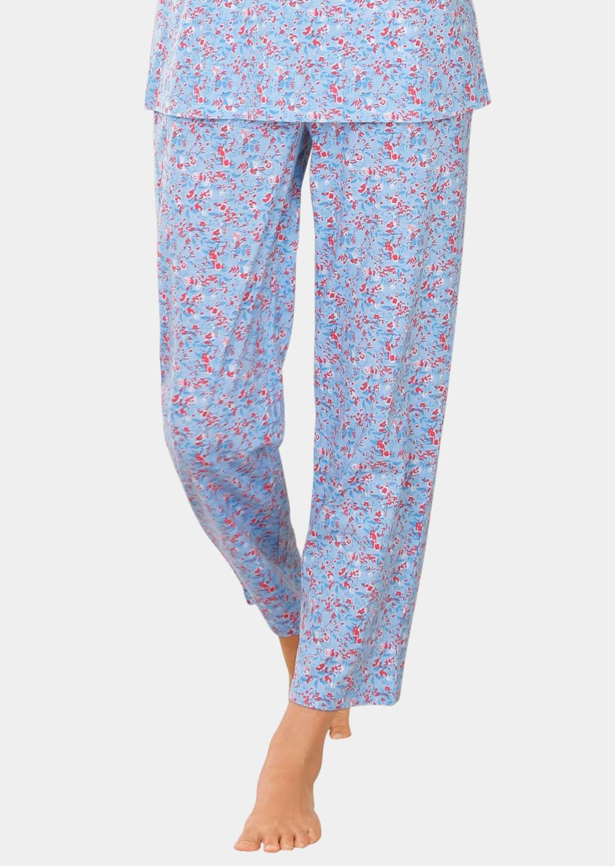Пижамные штаны с цветочным принтом Mix&Match