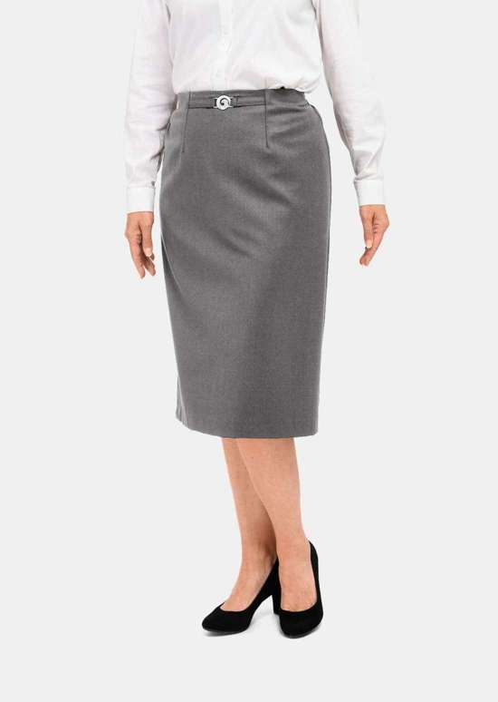 Классическая юбка-комбинация из натуральной шерсти