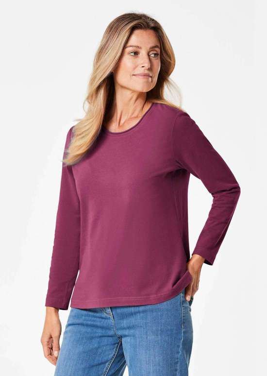 Футболка с круглым вырезом