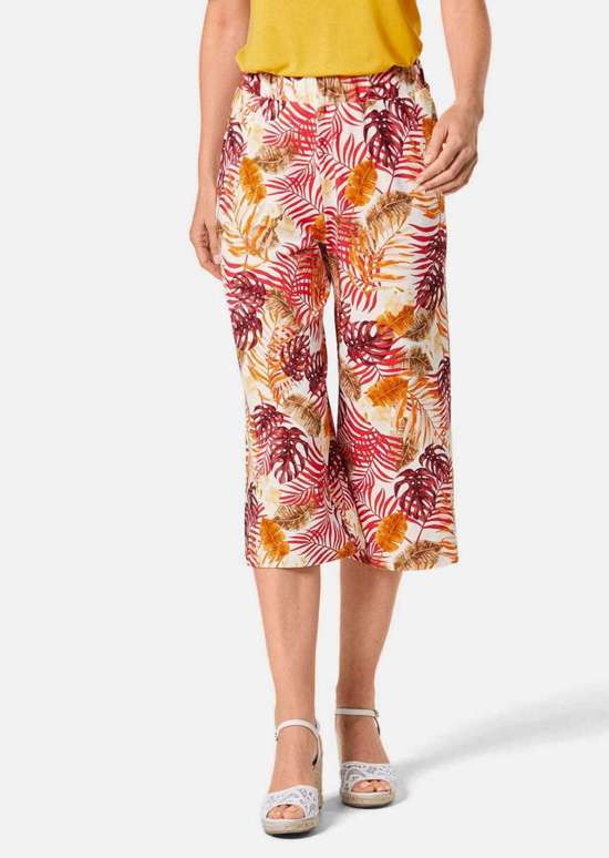 Летние брюки с принтом