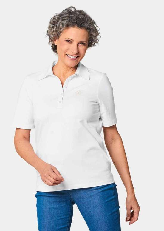 Эластичная удобная рубашка-поло