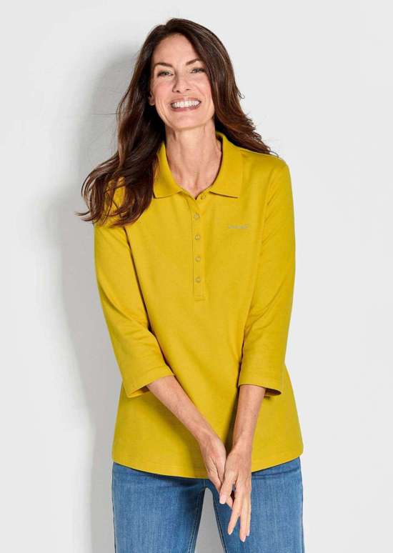 Рубашка-поло из высококачественного пике.