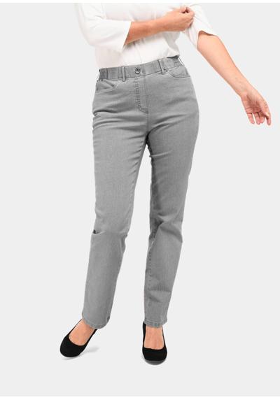 Классические джинсовые брюки без застежки MARTHA