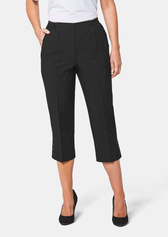 Легкие в уходе капри без застежки