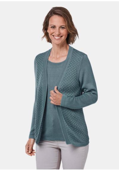 Пуловер в образе Twinset с тонким ажурным плетением