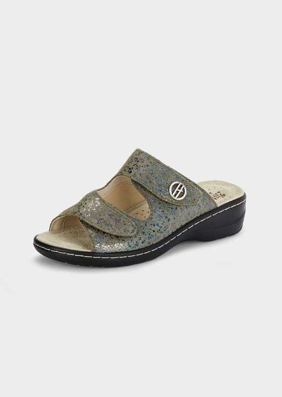 Мюли с успокаивающей инкрустацией из трав