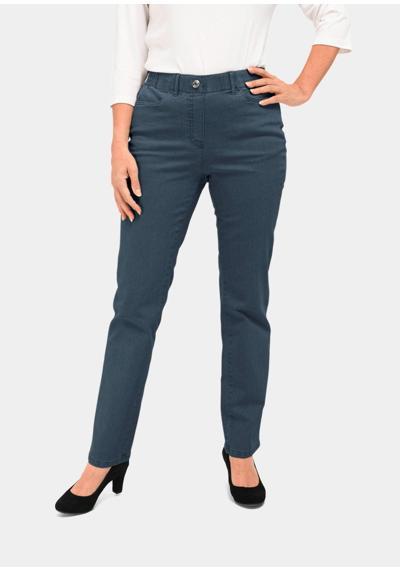 Классические джинсовые брюки без застежки MARTHA